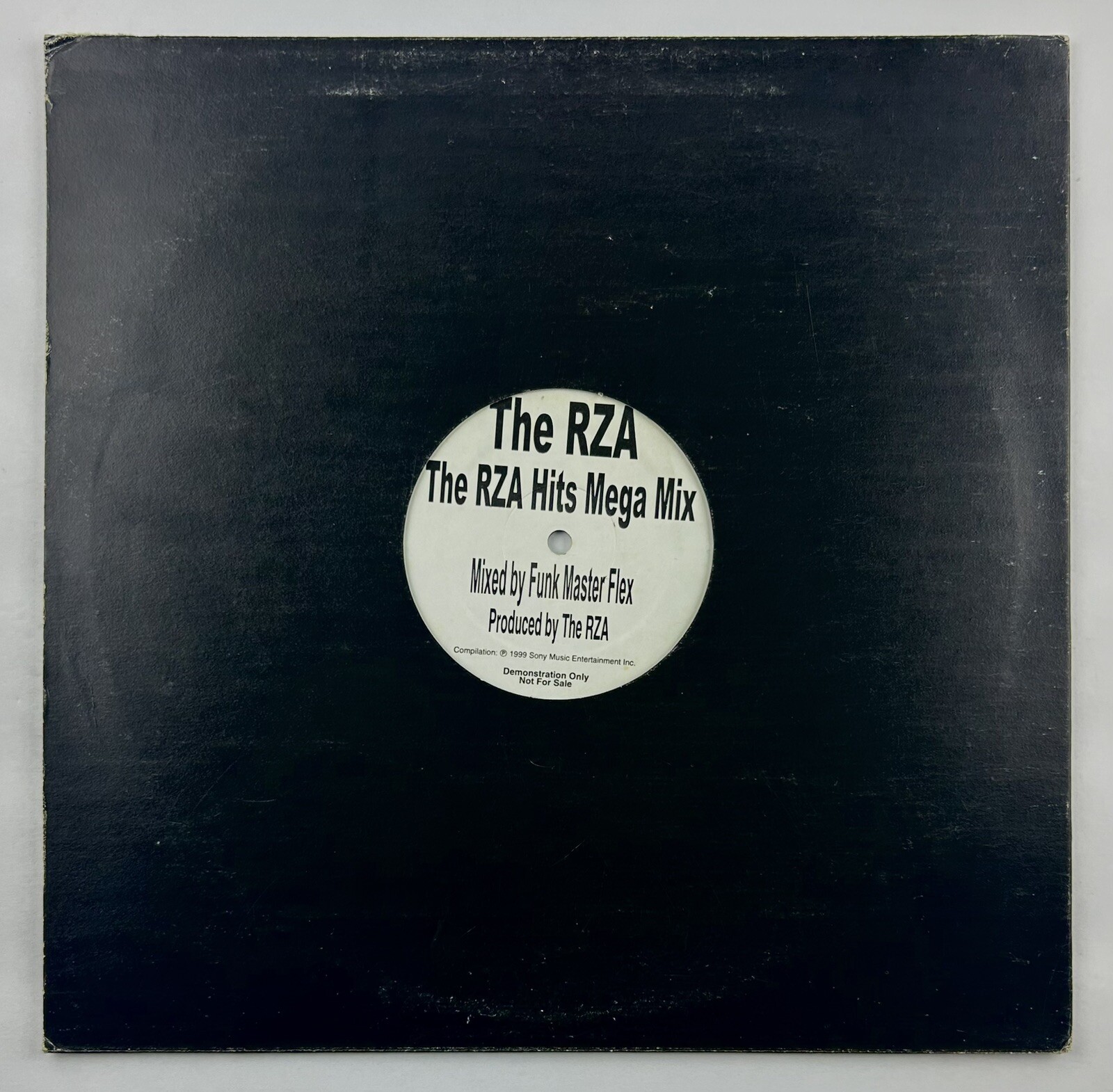 The RZA The RZA Hits Mega Mix 1999 Promo Record Mixed By Funk Master Flex EX