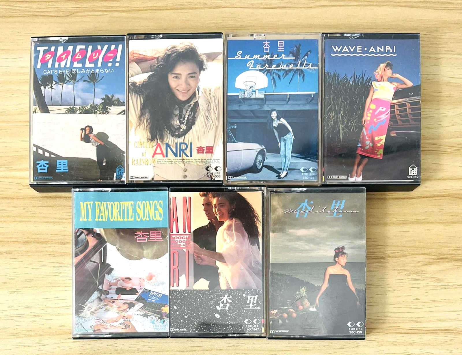ANRI / Cassette set Timely, WAVE, etc For Life Records CityPop Toshiki Kadomatsu