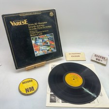 Edgard Varèse / Robert Craft, - Density 21,5 / Hyperprism NM/VG+ 1983 picture