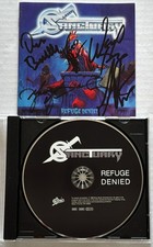 Sanctuary Refuge Denied CD 2014 SIGNED by Warrel Dane and band READ picture