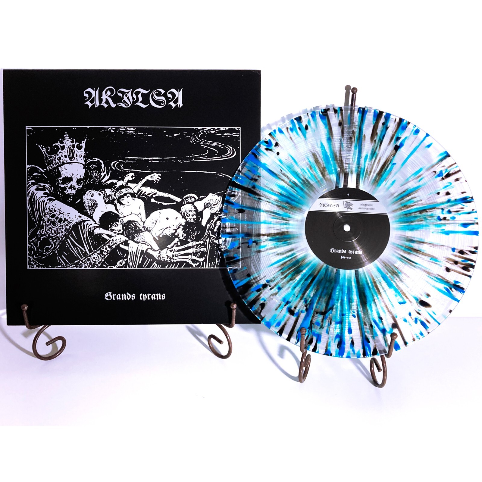 AKITSA Grands Tyrans LP Anniversary Edition Splatter Vinyl Departure Chandelier