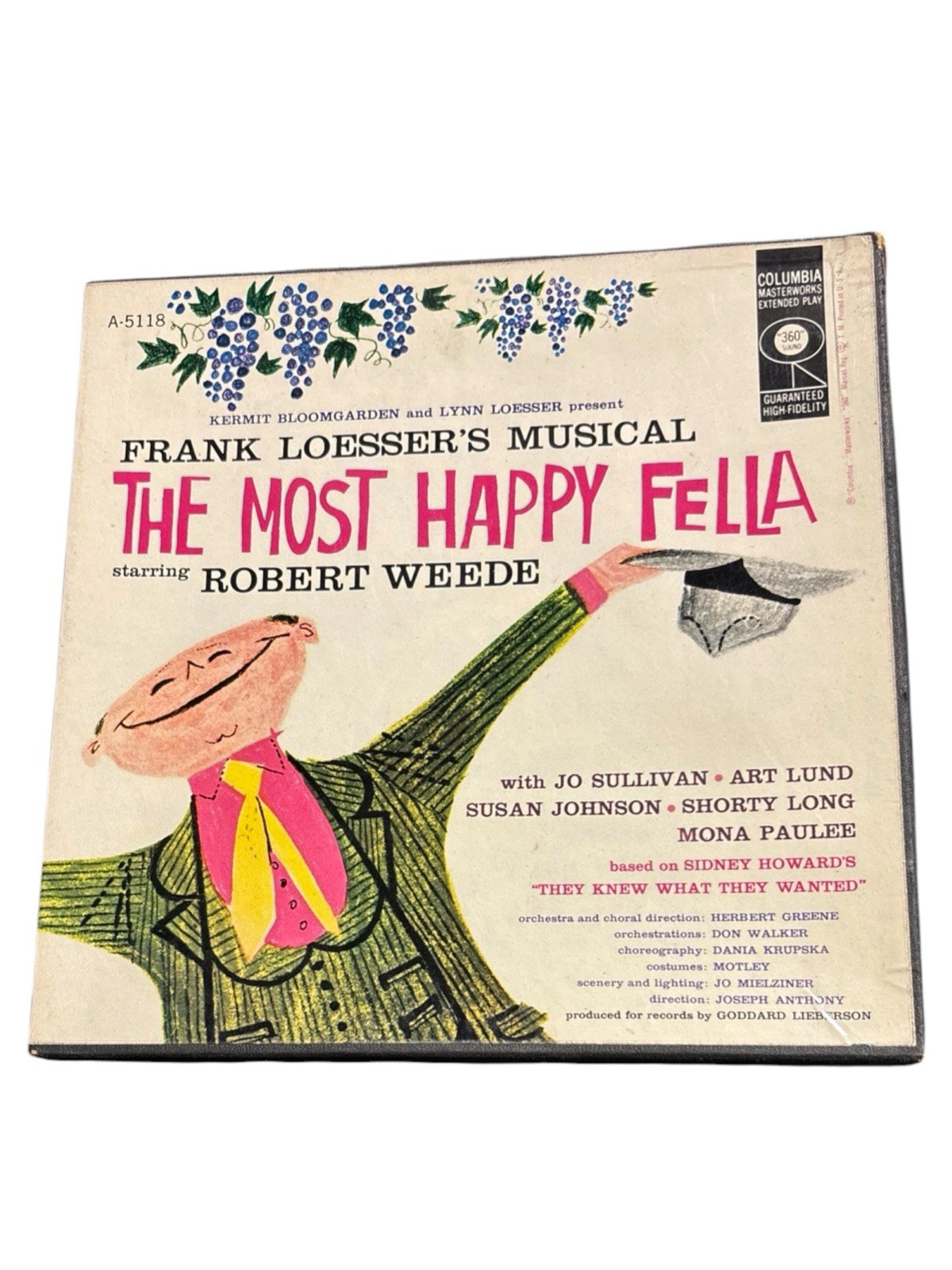 The Most Happy Fella Musical 4x45 Boxset (1956)