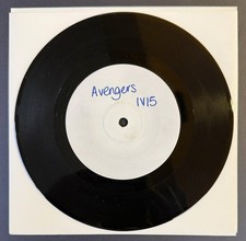 AVENGERS Car Crash/We Are The One RARE 7