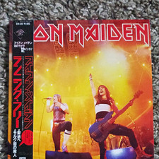 Ultra Rare Iron Maiden Running Free Live CD  Complete Singles Collection series  picture
