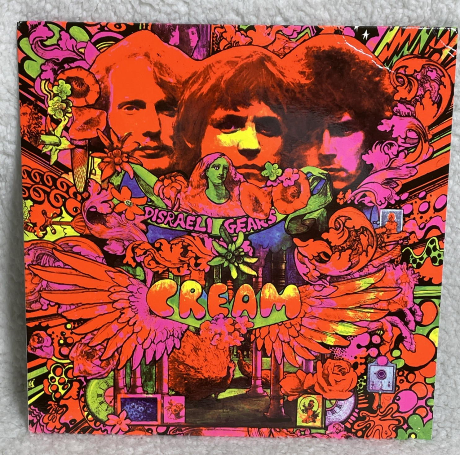 CREAM Disraeli Gears LILITH LR140 LP Mono 180g EU 2007 Reissue CLEANED & TESTED