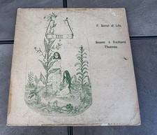 SUSAN & RICHARD THOMAS - A Burst Of Life- '74 private EX folk psych LP + booklet picture