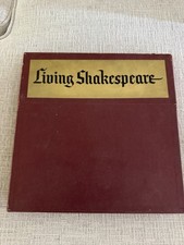 Living Shakespeare Record Set Hamlet Macbeth Othello King Lear LP Boxed Lot picture