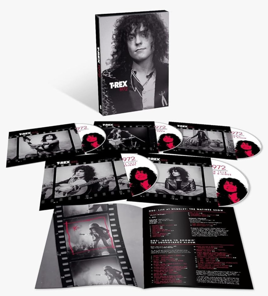 T.REX: 1972 (DELUXE 5-CD BOX SET) [CD] NEW
