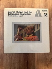 Archie Shepp Full Moon Ensemble Live Antibes Vol 1 BYG Actuel 38 French Vinyl LP picture