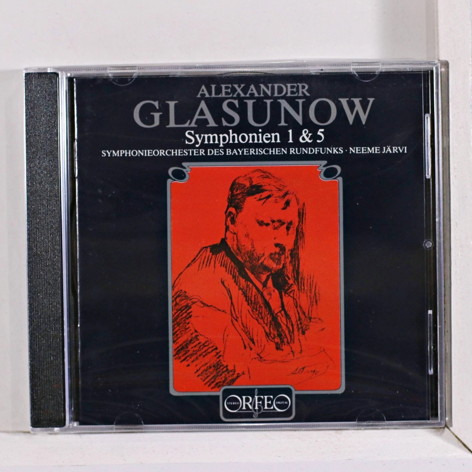 Alexander Glazunov: Symphonies 1 & 5. Bamberg SO, Neeme Jarvi,conductor.Orfeo CD