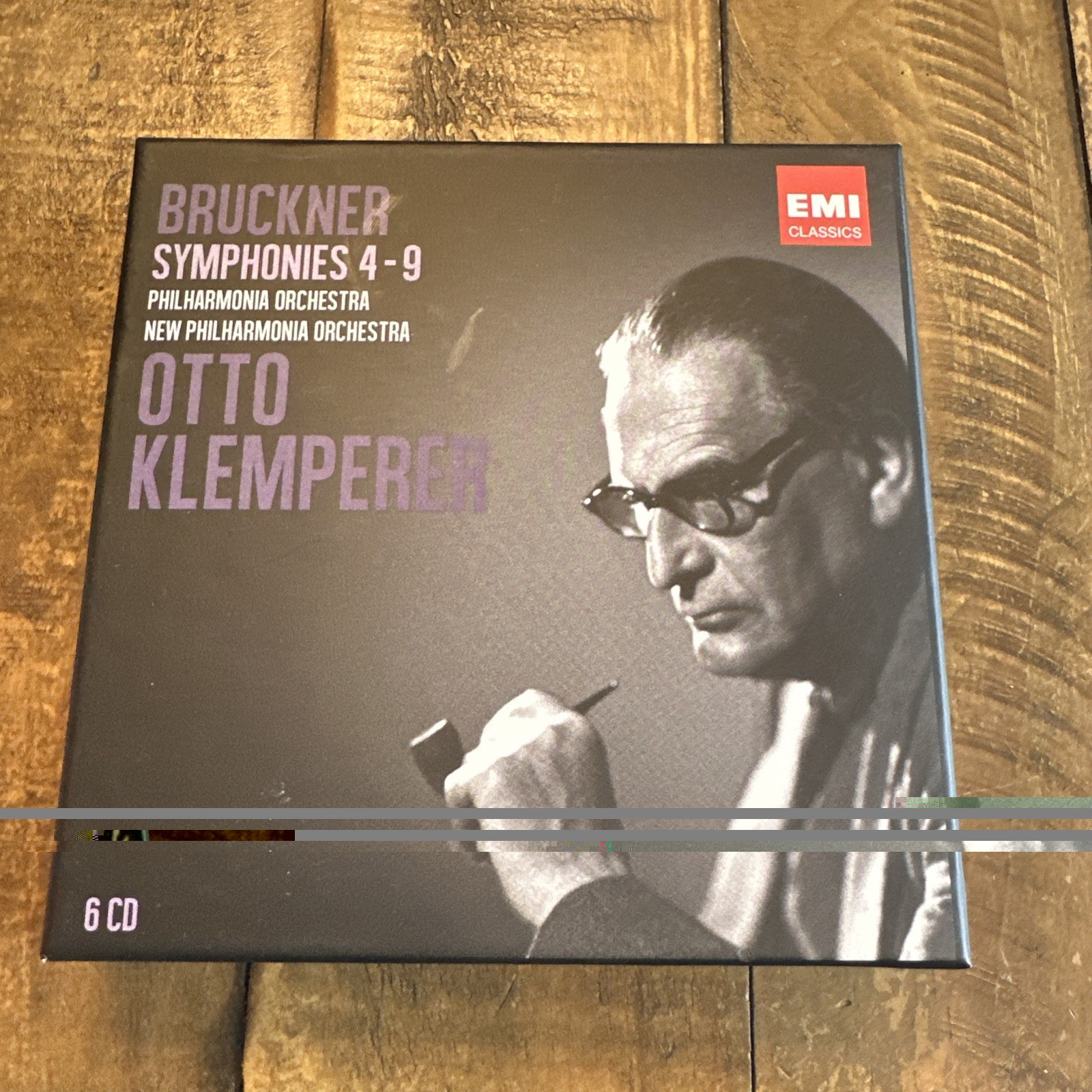 Klemperer Bruckner Symphonies 4-9 CD Box Set