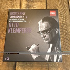 Klemperer Bruckner Symphonies 4-9 CD Box Set picture
