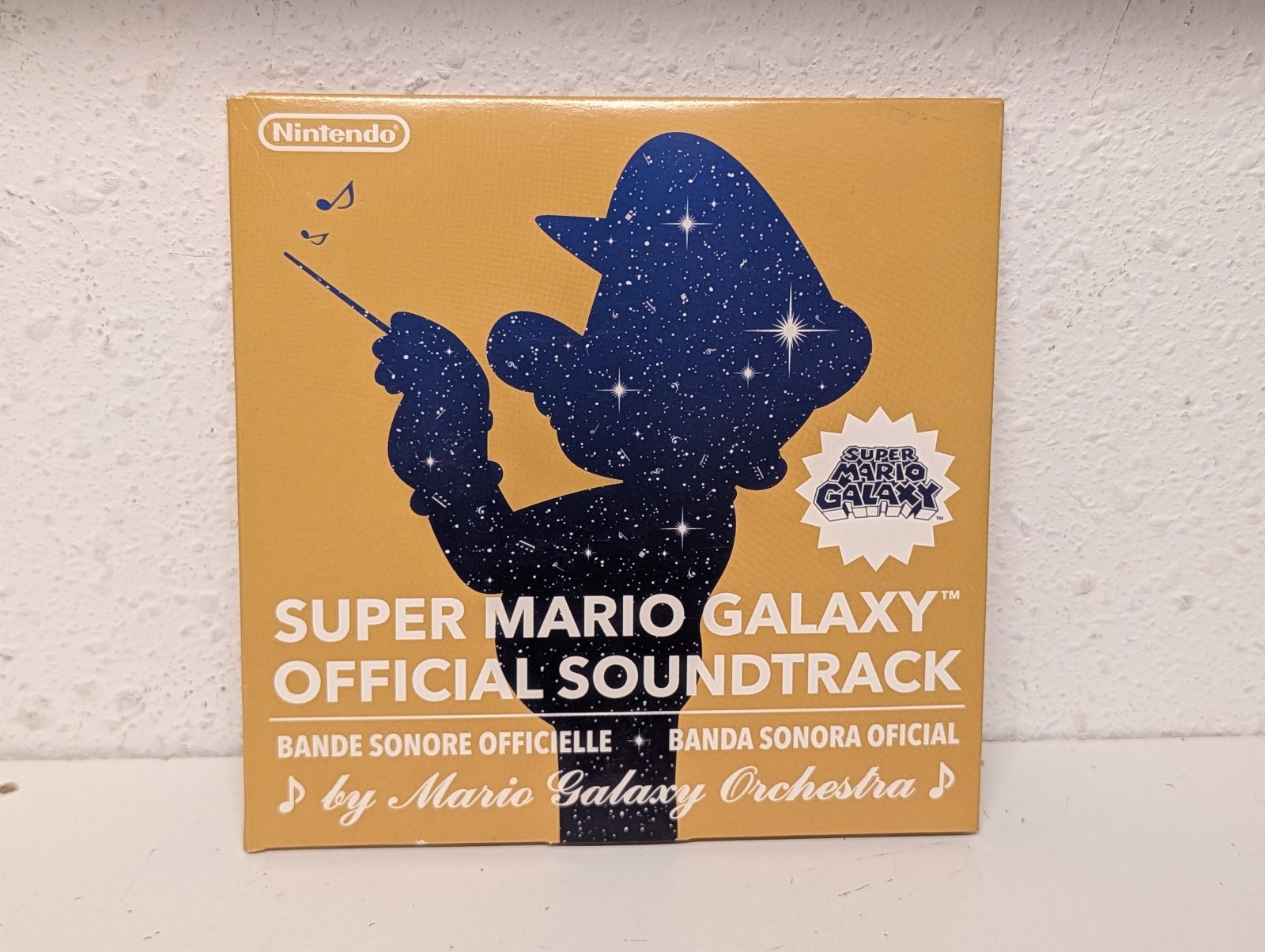 Super Mario Galaxy Official Soundtrack CD + Official Sleeve, Minty Condition