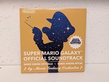 Super Mario Galaxy Official Soundtrack CD + Official Sleeve, Minty Condition picture
