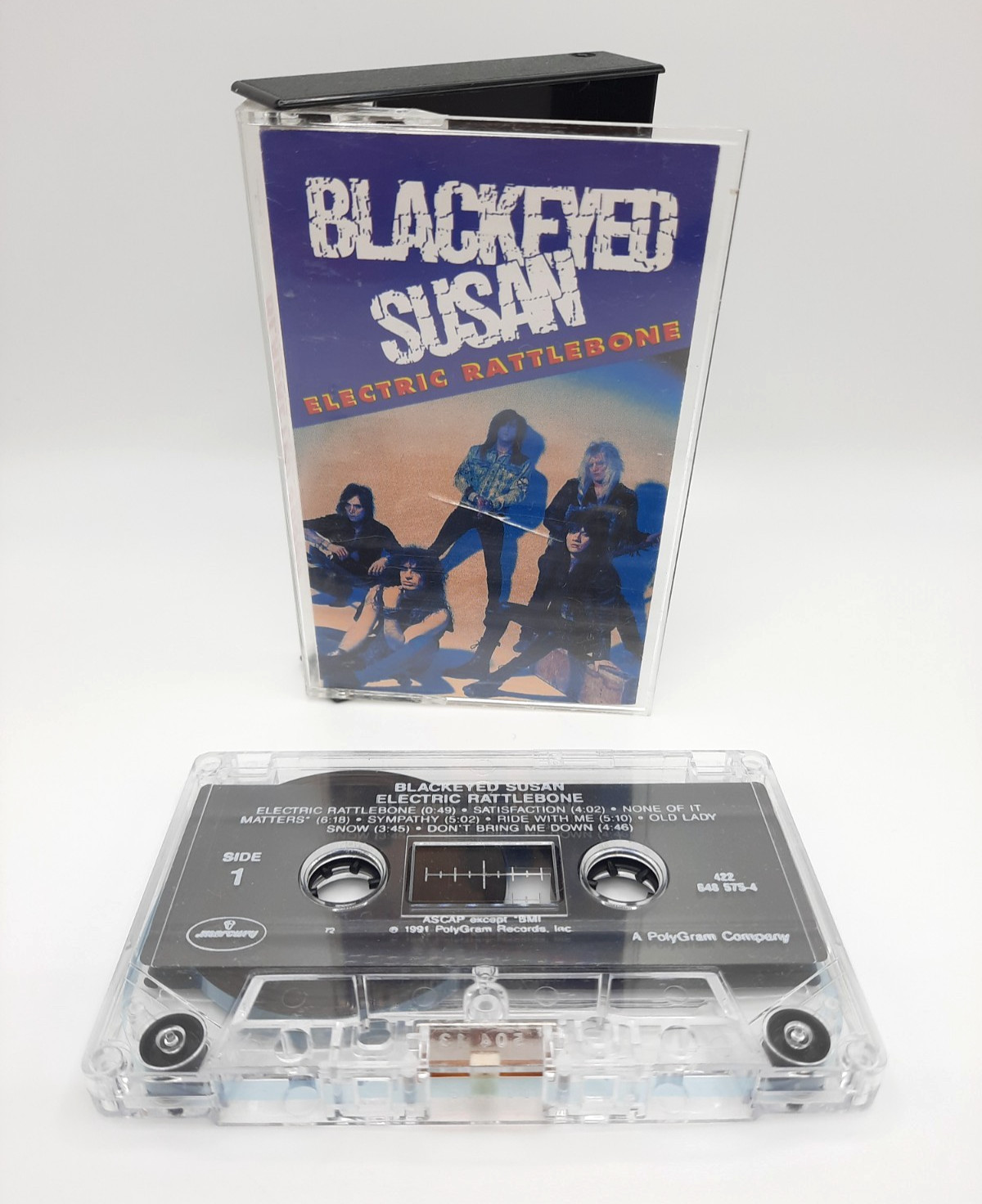 Blackeyed Susan - Electric Rattlebone (Audio Cassette, 1991, Mercury) 848 575-4