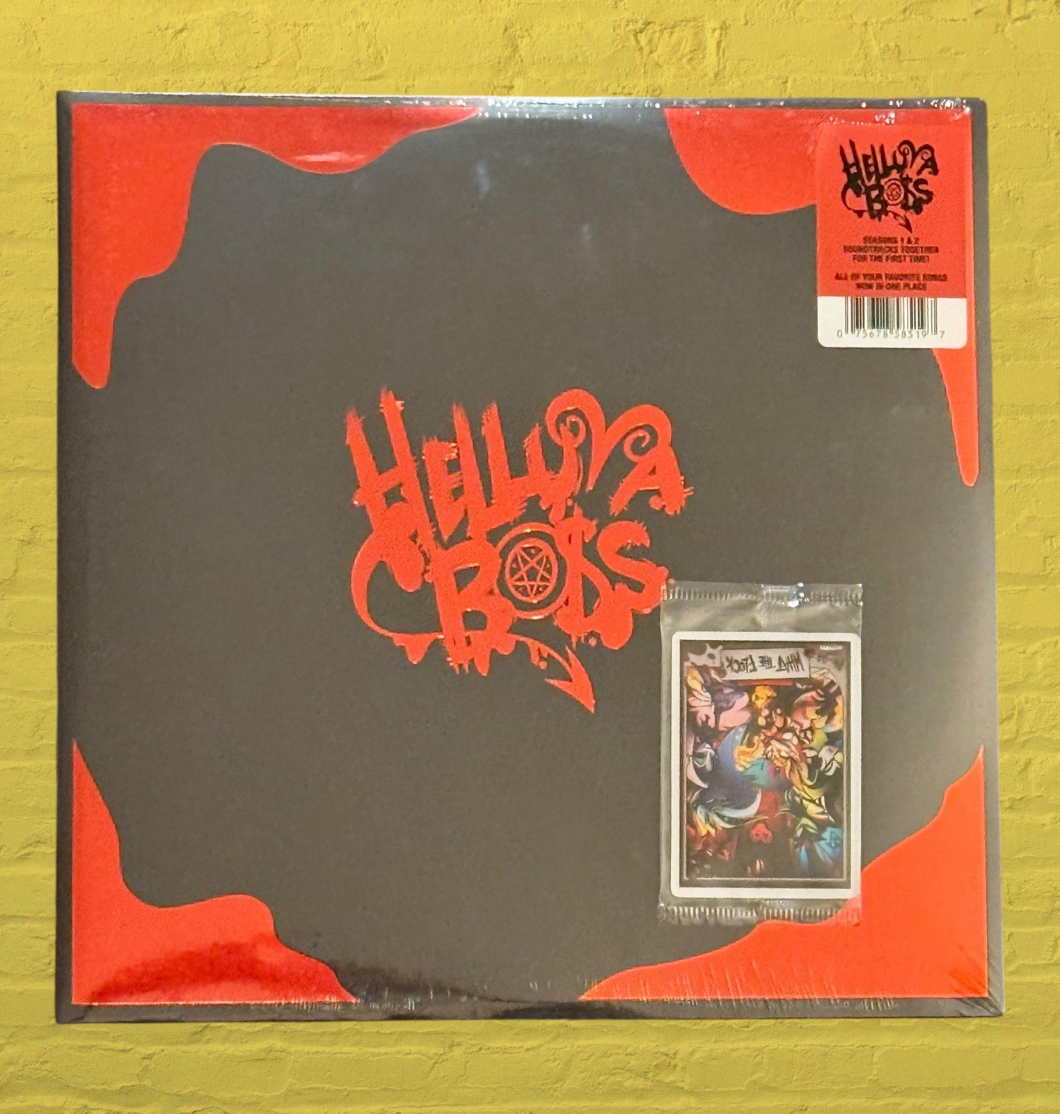 HELLUVA BOSS Season 1 & 2 Original Soundtrack Vinyl SDCC 2026 W/ Promo Card