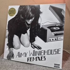 Amy Winehouse ‎- Remixes - 2 LP Yellow/Blue Color Viny Record picture