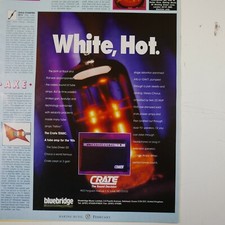 21x30cm magazine cutting 1992 CRATE TD50C AMPLIFIER picture