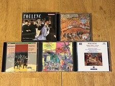 Poulenc & Milhaud CD Lot Piano Works, Stabat Mater, La creation du monde, Aubade picture
