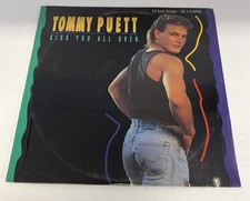 Tommy Puett - Kiss You All OVer - 12” Single - Scotti Records - 1990 Sealed picture