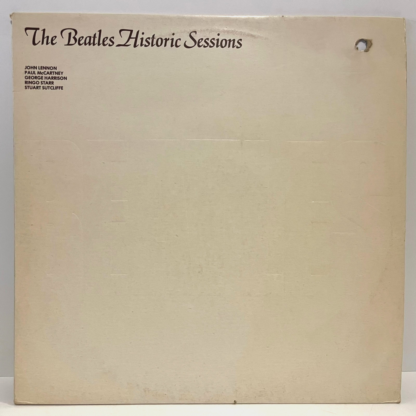 THE BEATLES - The Historic Sessions (1981 UK Press)- 12