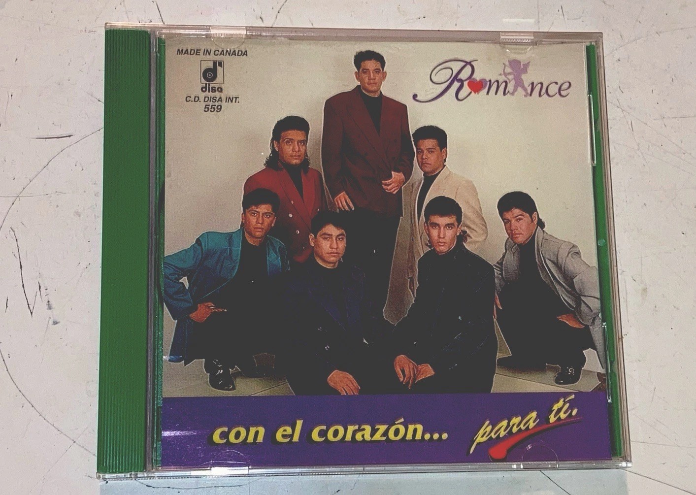 Grupo Romance-Con El Corazon…Para Ti (Disa 1994) SEE PICS 4 CD/INSERT CONDITION