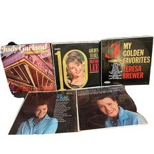 Lot 5x LPs-JUDY GARLAND Home Palace Opening-teresa Brewer-Brenda Lee-Kay Starr picture