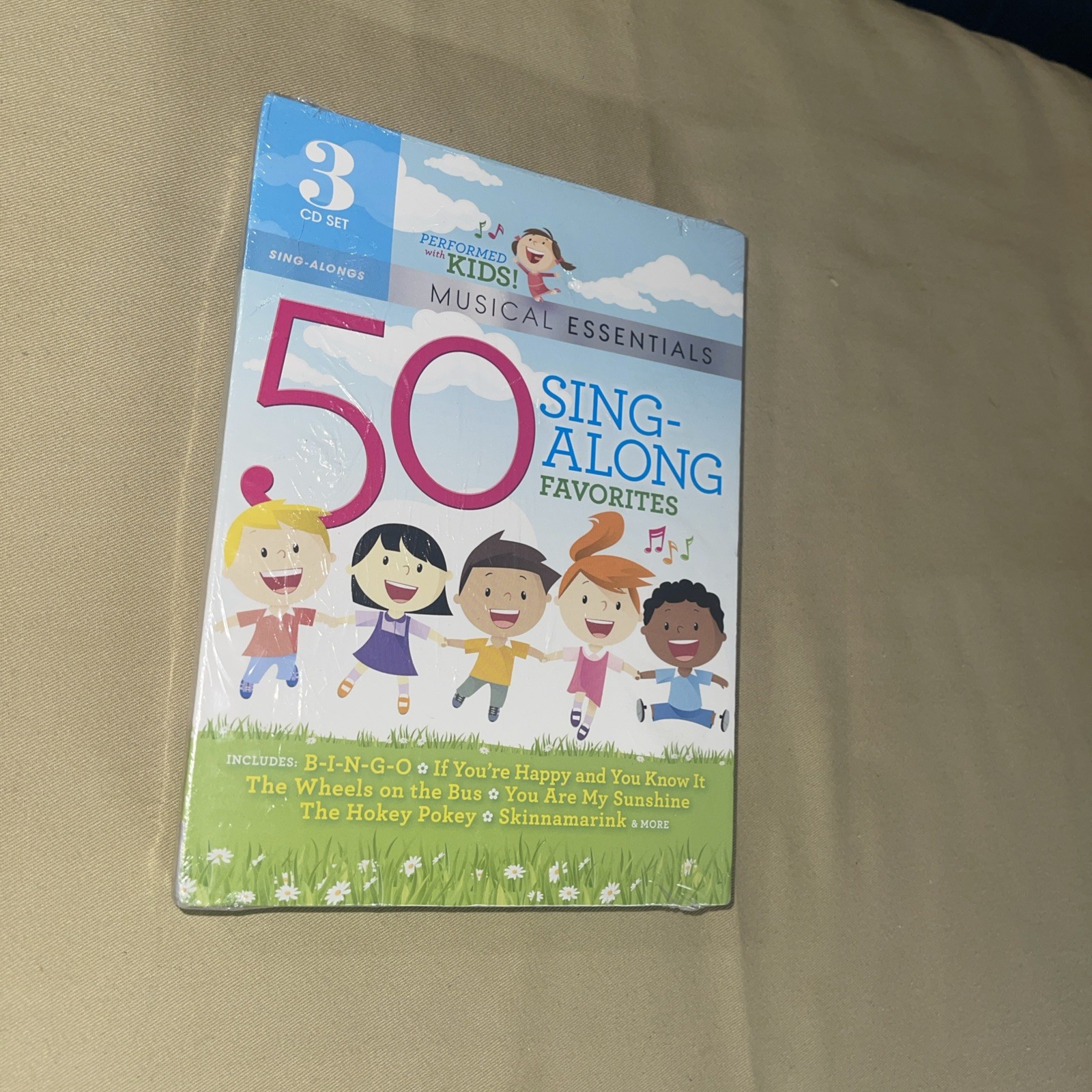 50 Sing-Along Favorites by Various Artists (CD, 3 Discs)