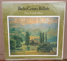 LYNN SIMS – Bucks County Ballads (These Gentle Valleys) LP – 1973 Folk + INSERT picture