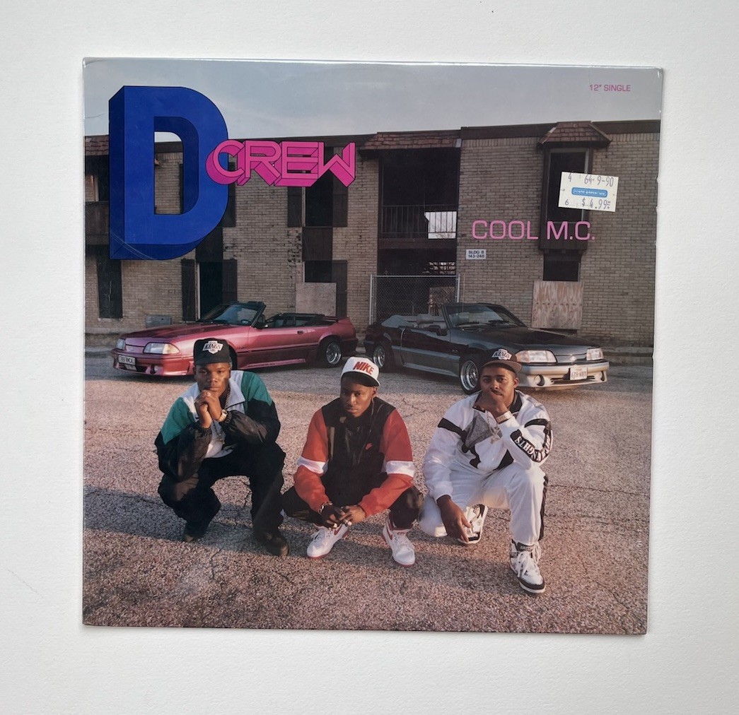 Sealed D CREW COOL M.C. Vinyl Record Rap 1990 90s 12” Single