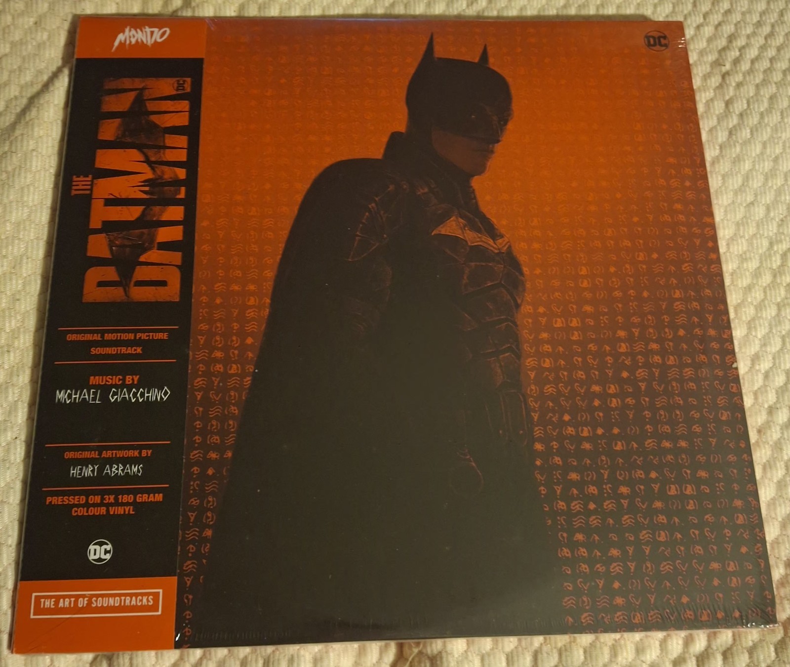 DC The Batman Soundtrack Vinyl 3xLP Michael Giacchino Mondo Exclusive. Brand NEW