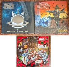 Lot of 3 Cats In Space LPs/EP Too Many Gods 2LP NEW Scarecrow NEW Christmas EP picture