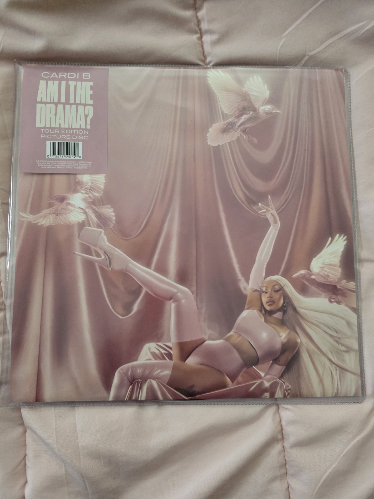 CARDI B - AM I THE DRAMA? TOUR EXCLUSIVE VINYL 2XLP PICTURE DISC - BRAND NEW