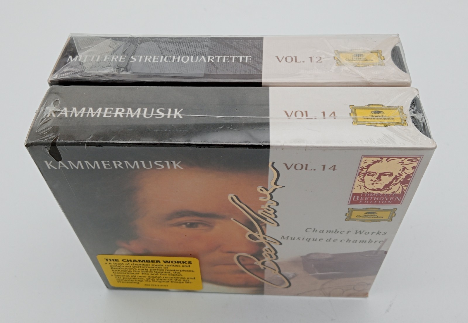 Beethoven Complete Edition CD Vols 12 Middle Quartets & 14 Chamber Works DG