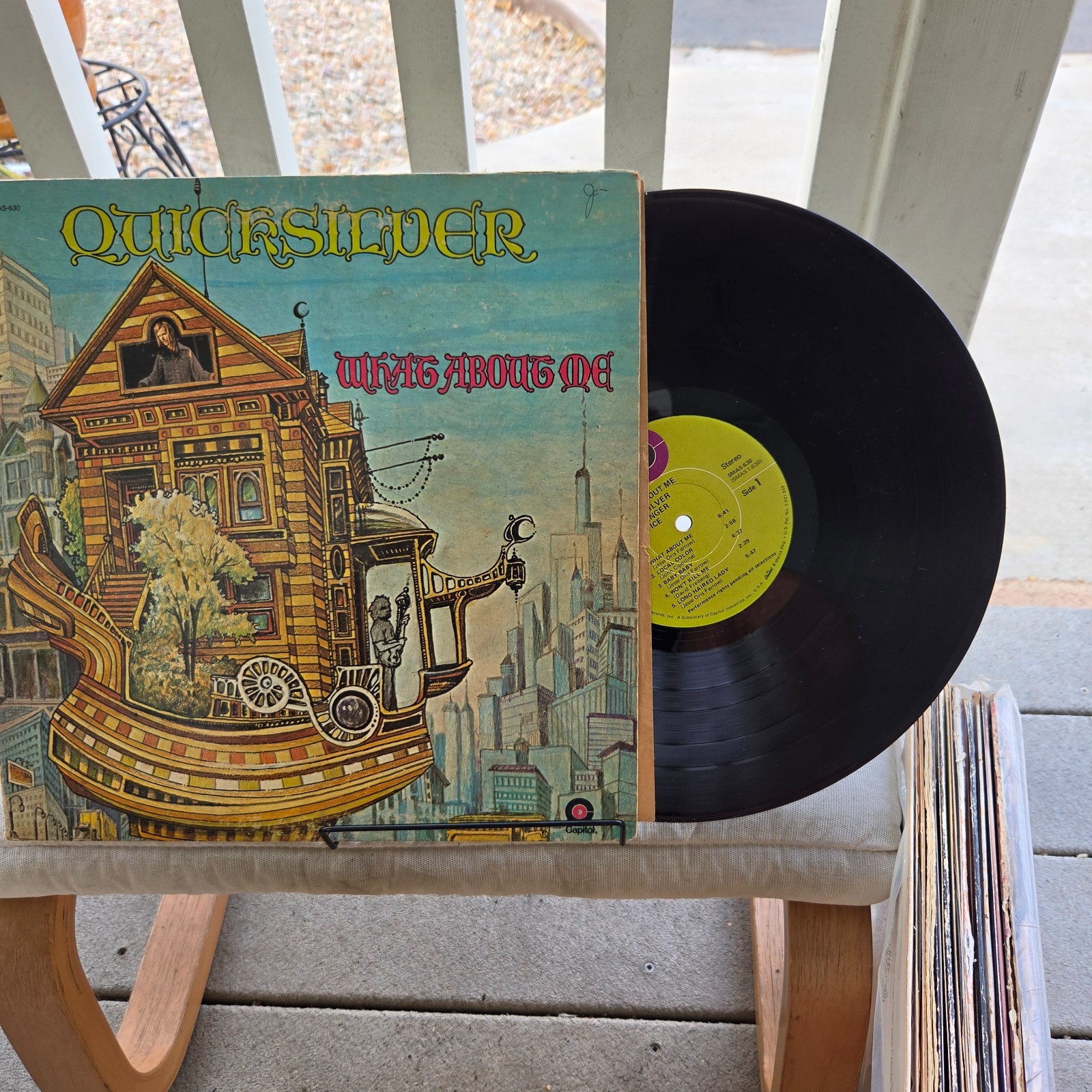 QUICKSILVER / WHAT ABOUT ME LP SMAS-630  VG+