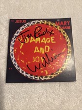 The Jesus and Mary Chain Damage and Joy CD SIGNED Jim & William Reid Autograph picture