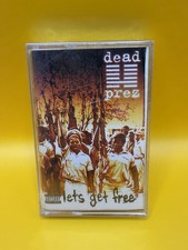 Dead Prez Let's Get Free Cassette Album Rap & Hip-Hop Jewel Case New Sealed Rare picture