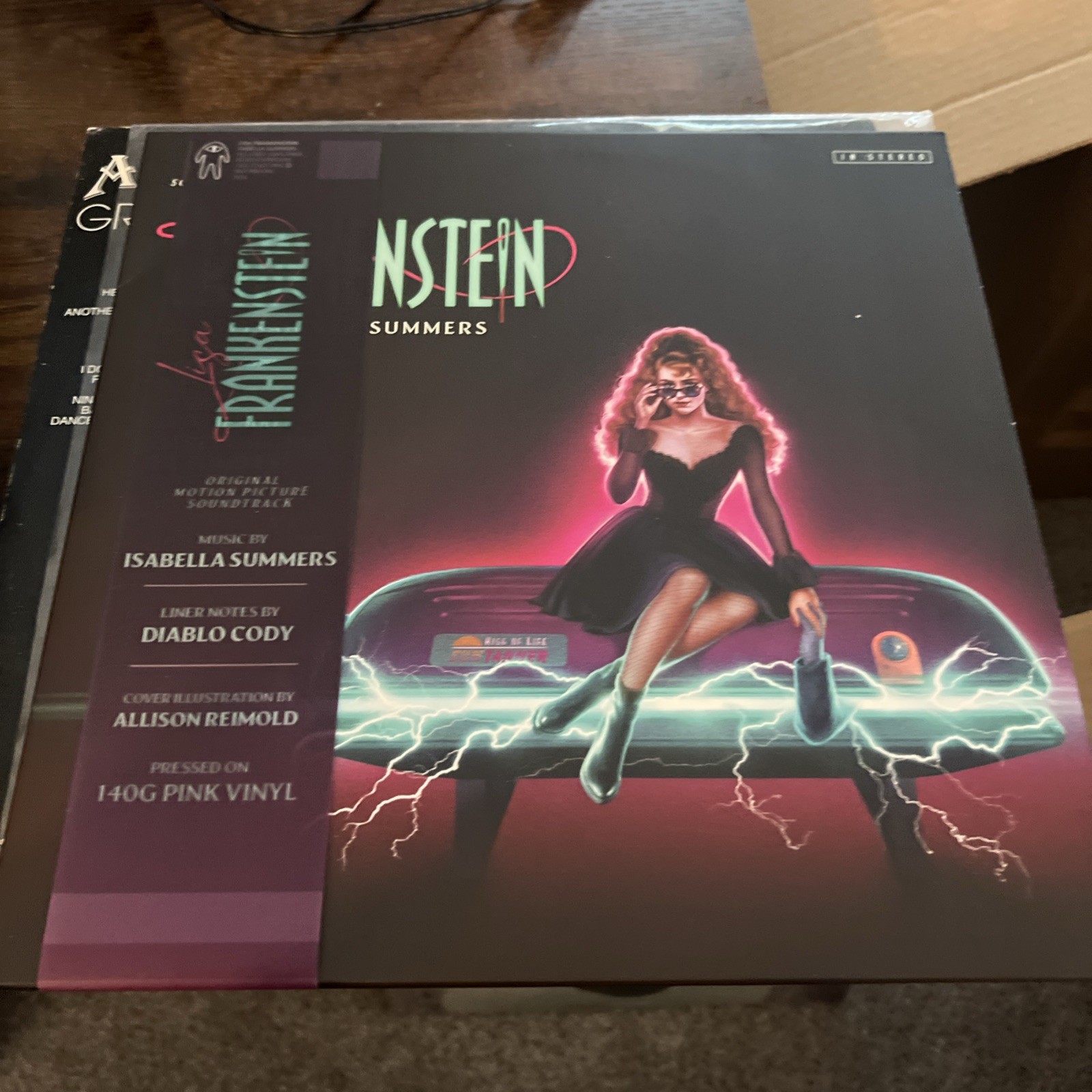 Lisa Frankenstein Soundtrack Pink Vinyl - Made By Mutant Edition LP