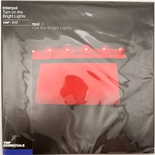Interpol, Turn on the Bright Lights, sealed, VMP Essentials, Red 2 LP, VMP-E117 picture