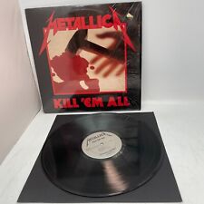 Metallica Kill 'Em All Vinyl LP OG US 1983 Pressing NM/VG+ IN SHRINK OG INNER picture