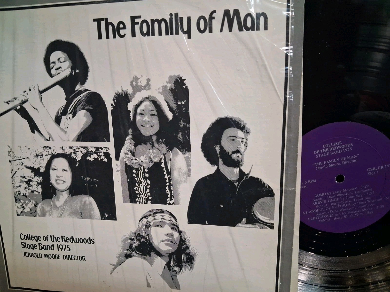 COLLEGE OF THE REDWOODS STAGE BAND The Family Of Man Jazz Funk GSR CR 1975