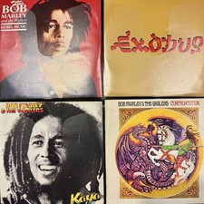 Reggae CD Lot 200 Discs + Artwork Bob Marley Peter Tosh Dancehall Dub No Case picture