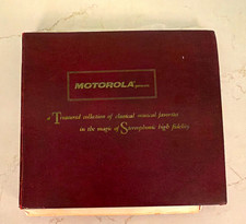 Rare Vintage 1960 Motorola Westminster Stereo Classical 8-LP Box Set WST-14001 picture