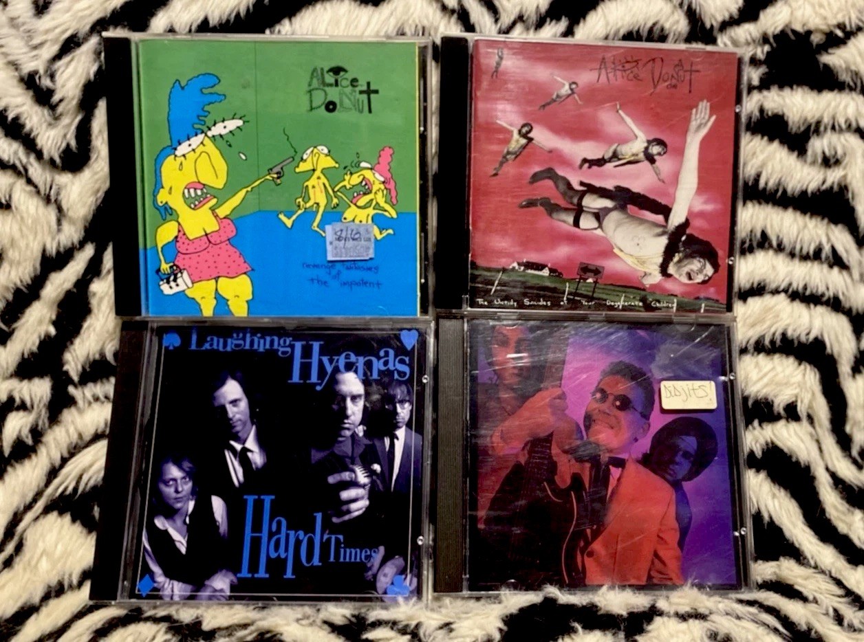 Lot Of 4 Alternative Tentacles + Touch And Go Records CDs