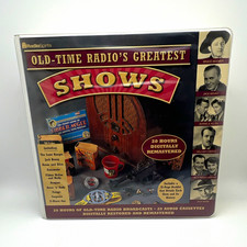 Radio Spirits Old-Time Radio's Greatest Shows 20hr Remastered Cassette Box Set picture