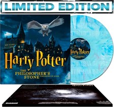 John Williams - Harry Potter: The Philosopher's Stone LP White Blue Marble Vinyl picture