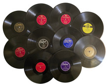 Lot of 10 Swing 78 RPM Records Barnet, Krupa, Herman, Elman, Thornhill picture