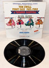 A THURBER CARNIVAL James Thurber LP Columbia KOL 5500 gatefold PROMO illustrated picture