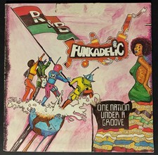 Funkadelic - One Nation Under a Groove LP Warner Bros. BSK 3209 gatefold picture