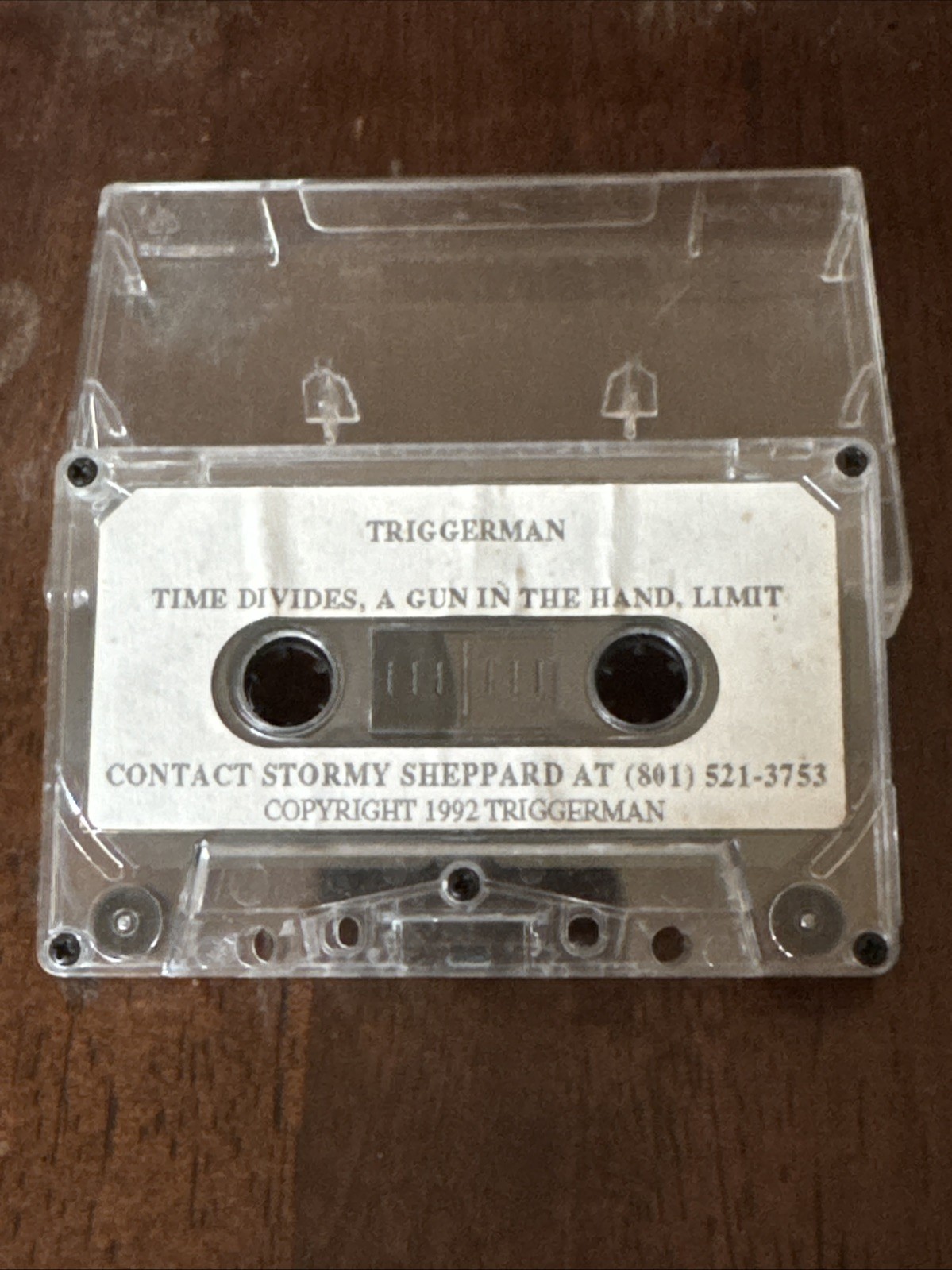 Triggerman 1992 Demo Tape Cassette  Hardcore Punk Ignite No For An Answer Rare 